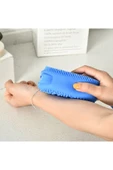 Canderel Çift Taraflı Süngerli Köpüklü Silikon Sırt Vücut Keseleme Fırçası Duş Lifi Banyo Kesesi - 5