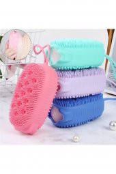 Silikon Süngerli Banyo Kesesi Bath Glove - 1