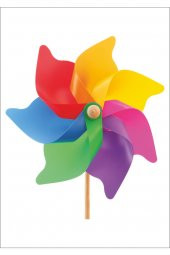Kardeşler Rüzgar Gülü Çap: 35 Cm - 1