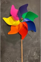 Kardeşler Rüzgar Gülü Çap: 35 Cm - 2