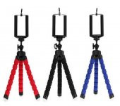 Tripod Telefon Tutucu Profesyonel Fotoğraf Ve Video Çekimi Kamera Tripot 180°döner Youtuber Tripodu - 1