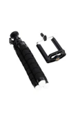 Horasan Ticaret Tripod Telefon Tutucu Profesyonel Fotoğraf Ve Video Çekimi Kamera Tripot 180°döner Youtuber Tripodu - 4
