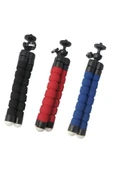 Horasan Ticaret Tripod Telefon Tutucu Profesyonel Fotoğraf Ve Video Çekimi Kamera Tripot 180°döner Youtuber Tripodu - 5