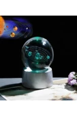 Raicon Samanyolu Güneş Sistemi Işıklı Cam Küre Işıklı Kristal Top 6 Cm Çapında 6 Renk thumbnail 1