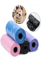Hopping Evcil Hayvan Kemik Desenli Kedi Köpek Kaka Poşeti Torbası 4lü Set - 1