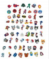 Figürlerle Adımlarınızda Bir Serüvene Çıkın: 10 Adet Estetik Terlik Süsleriyle Tarzınızı Gösterin - 1