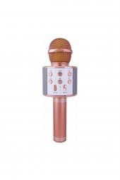 Karaoke Mikrofon Bluetooth, Usb, Hafıza Kartı Ve Aux Girişli - 1