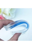 LUCKY Topuk Dikeni Silikon Topukluk Ortopedik Anatomik Gizli Jel Yastık 35-40 - 5