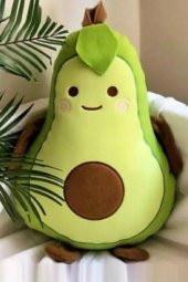 Avokado Peluş Yastık Büyük Boy ( Avakado ) - 1