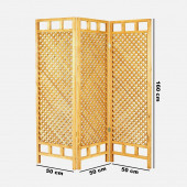 Ahşap Paravan Seperatör Ara Bölücü Paravan 6075 thumbnail 3