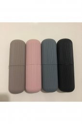 4lü Set Seyahat Tipi Aksesuar Taşıma Kabı Gözlük Diş Fırçası Diş Macunu Saklama Kutusu - 1