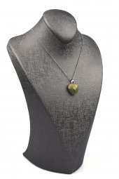 Unakit Doğal Taş Gümüş Renkli Kolye thumbnail 2