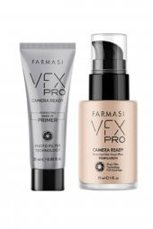 Vfx Pro Fondöten 30ml- 02(porselen Renk ) Vfx Baz 25 ml - 1