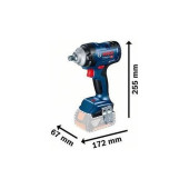 Bosch GDS 18V-400 + GSB 18V-50 Akülü Set (2.0Ah+5.0Ah) - 06019K0003 thumbnail 2