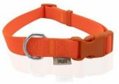 Doggie Klasik Dokuma Boyun Tasması Turuncu 2,5X40-50Cm - 1