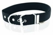 Doggie Konfor Dokuma Boyun Tasması Siyah 3X47-55Cm - 1