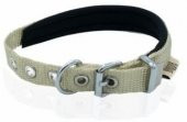 Doggie Konfor Dokuma Boyun Tasması Haki 2X35-40Cm - 1