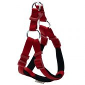 Doggie Konfor Ronin Dokuma Göğüs Tasması Kırmızı 1.5 x 40-45 CM - 1
