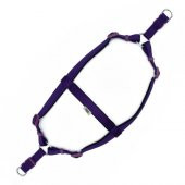 Doggie Konfor Ronin Dokuma Göğüs Tasması Mor 2 x 55-65 CM - 1