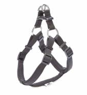 Doggie Comfort Dokuma Ronin Köpek Göğüs Tasması Siyah 1.5 x 40-45 CM - 1