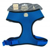 Doggie Havalı Dokumadan El Yapımı Küçük Irk Köpek Göğüs Tasması 2 x 45-55 CM Mavi - 1
