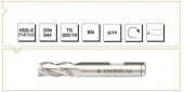 Mte Hsse Dın 844/bn Parmak Freze 11mm Kısa - 1