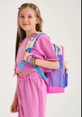 Coral High Mor Pembe Anime Okul Sırt ve Beslenme Çantası Seti - 4