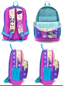 Coral High Mor Pembe Anime Okul Sırt ve Beslenme Çantası Seti - 5