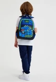 Coral High Mavi Yeşil Dragon İlkokul Okul Sırt ve Beslenme Çantası Seti - Erkek Çocuk thumbnail 2