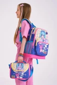 Coral High Kids Mor Pembe Anime Kız Desenli 3'lü Okul Çanta Seti - 2