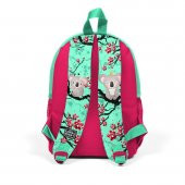 Coral High Kids Minik Yuva Sırt Çantası Su Yeşili Neon Mercan Koala Desenli İki Bölmeli 23513 - 3