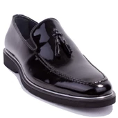 Dagoster DMA08- 024 Siyah Rugan Ortopedik Klasik Erkek Deri Ayakkabı thumbnail 1