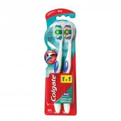 Colgate 360 Komple Ağız Temizliği Çok Yönlü Koruma Orta Diş Fırçası 1+1 - 1