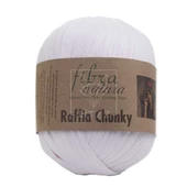 Fibra Natura Raffia Chunky 114-01 Beyaz - 1