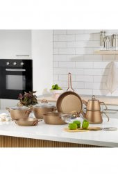 Schafer New Range Y.y.çeyiz Seti -11 Parça-Bakır - 1
