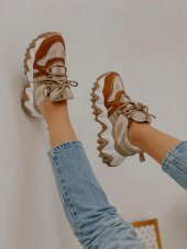 Bağcıklı Rahat Spor Ayakkabı Sneakers - 2