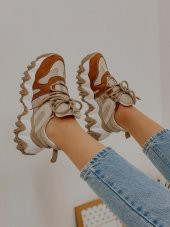 Bağcıklı Rahat Spor Ayakkabı Sneakers - 3