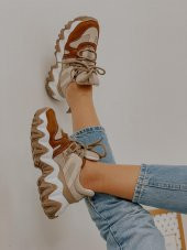 Bağcıklı Rahat Spor Ayakkabı Sneakers - 5