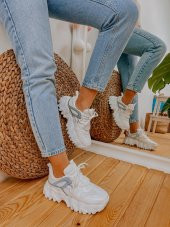 Bağcıklı Rahat Spor Ayakkabı Sneakers - 8