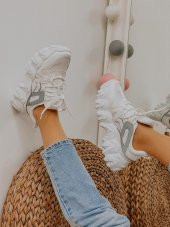Bağcıklı Rahat Spor Ayakkabı Sneakers - 9