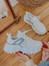 Bağcıklı Rahat Spor Ayakkabı Sneakers - 11
