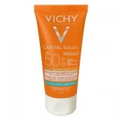 Vichy Capital Soleil Spf 50+ Bb Emulsion Dry Touch Tinted Renkli 50Ml Karma Yağlı Cilt - 1