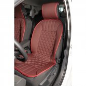 Space Elegance 2li Koltuk Kılıfı Set Minder Kırmızı-Kırmızı / KLMNY537 PREMİUM - 1