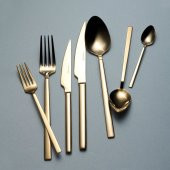 Korkmaz Veneta Gold 84 Parça Çatal Kaşık Bıçak Takımı A2553 - 2