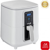 Yui M30 Maxifry Dokunmatik Ekran 65 Litre Smart Airfryer Yağsız Fritöz 1800W (Yui Türkiye Garantili)  BEYAZ - 1