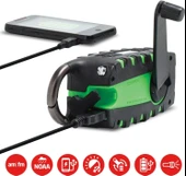 Eton Scorpion II Çok Güçlü Taşınabilir Acil Durum Hava Durumu Radyosu - 2