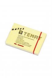 Temat 50x75 mm Krem Yapışkanlı Not Kağıdı - 1