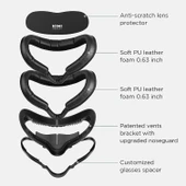 KIWI design Yüz Yastık Pedi Uyumlu - Quest 2 Aksesuarı - 2