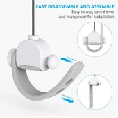 KIWI design VR Kablo Yönetimi, 3 Paket VR Makara Sistemi - Beyaz - 3