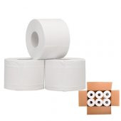 Fensi İçten Çekmeli Mini Tuvalet Kağıdı Çift Katlı 4 Kg. 12 Rulo - 1